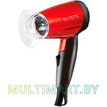 Фен CENTEK CT-2230 (красный/черный)